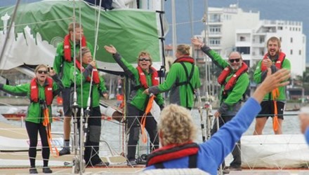 Đoàn đua thuyền buồm Clipper Race rời Việt Nam - ảnh 1